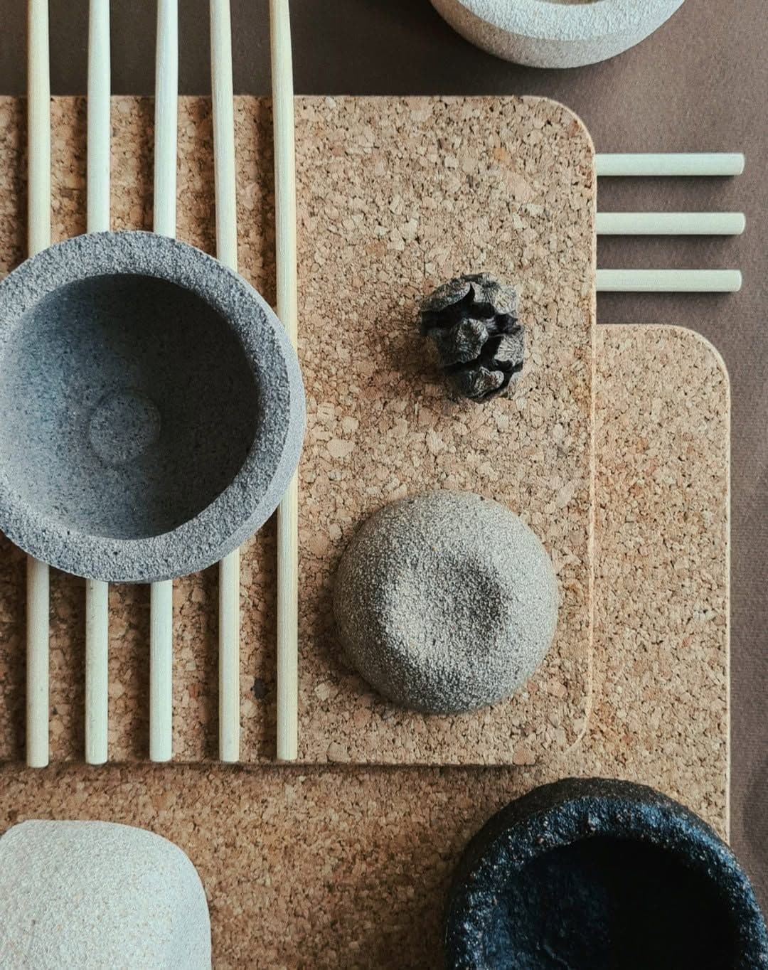 Biomaterial crafted from eggshells. Photo courtesy of Maja Halilovic.