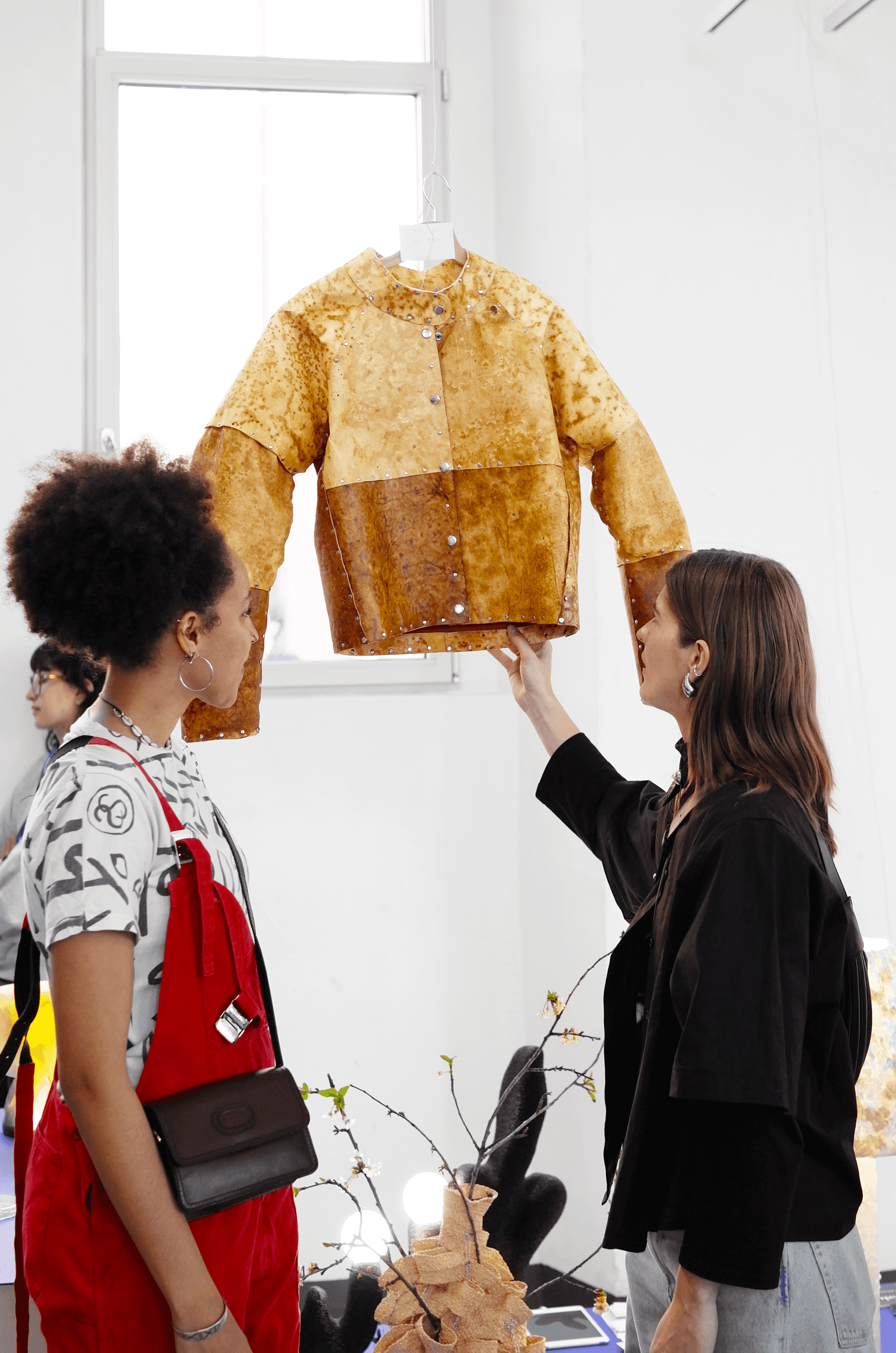  Designers Annah-Ololade  Sangosanya and Anouk Verstuyft at Isola Design Festival during Milan Design Week 2025 