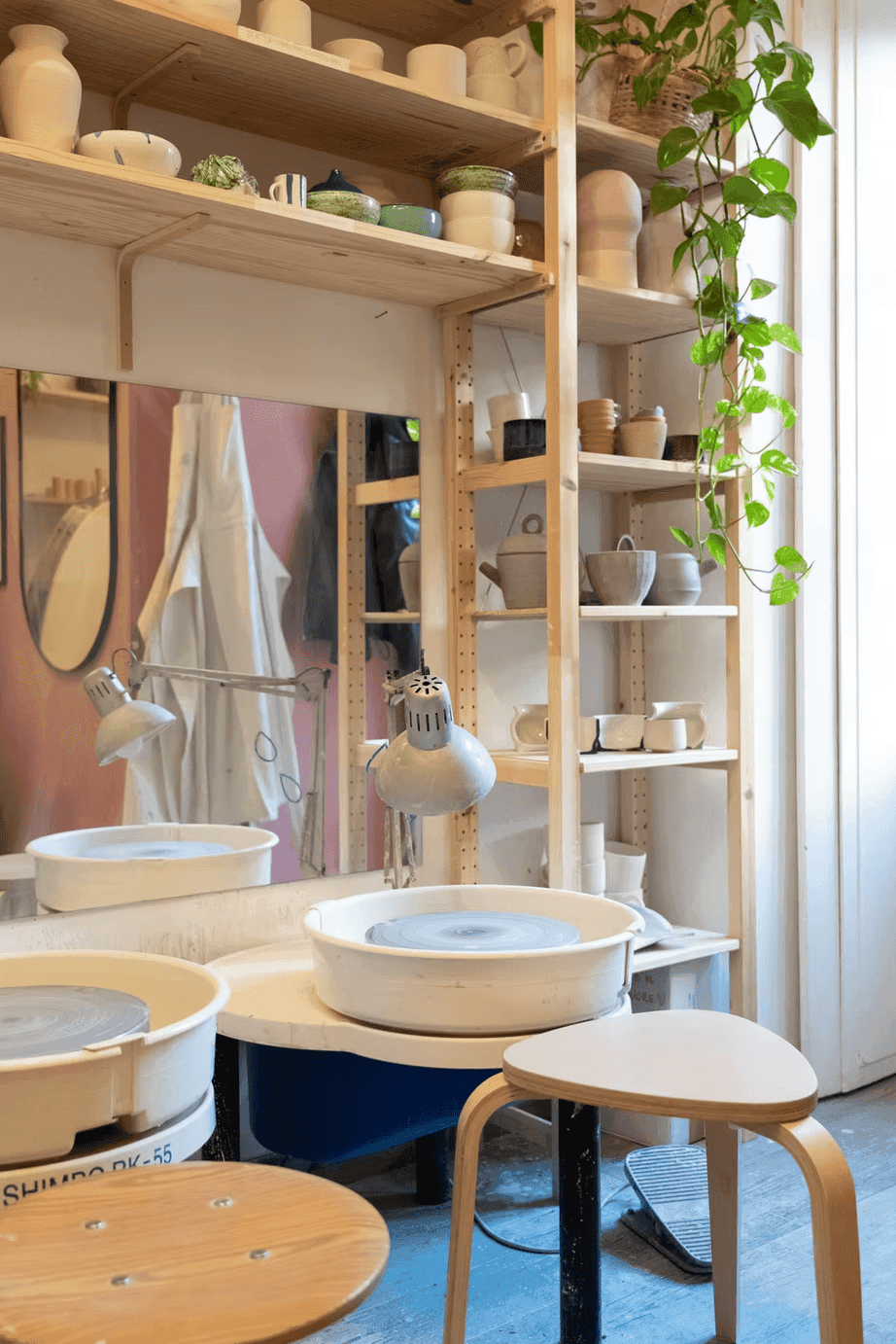 Workshop Space. Image Credits: Ceramica Ostile