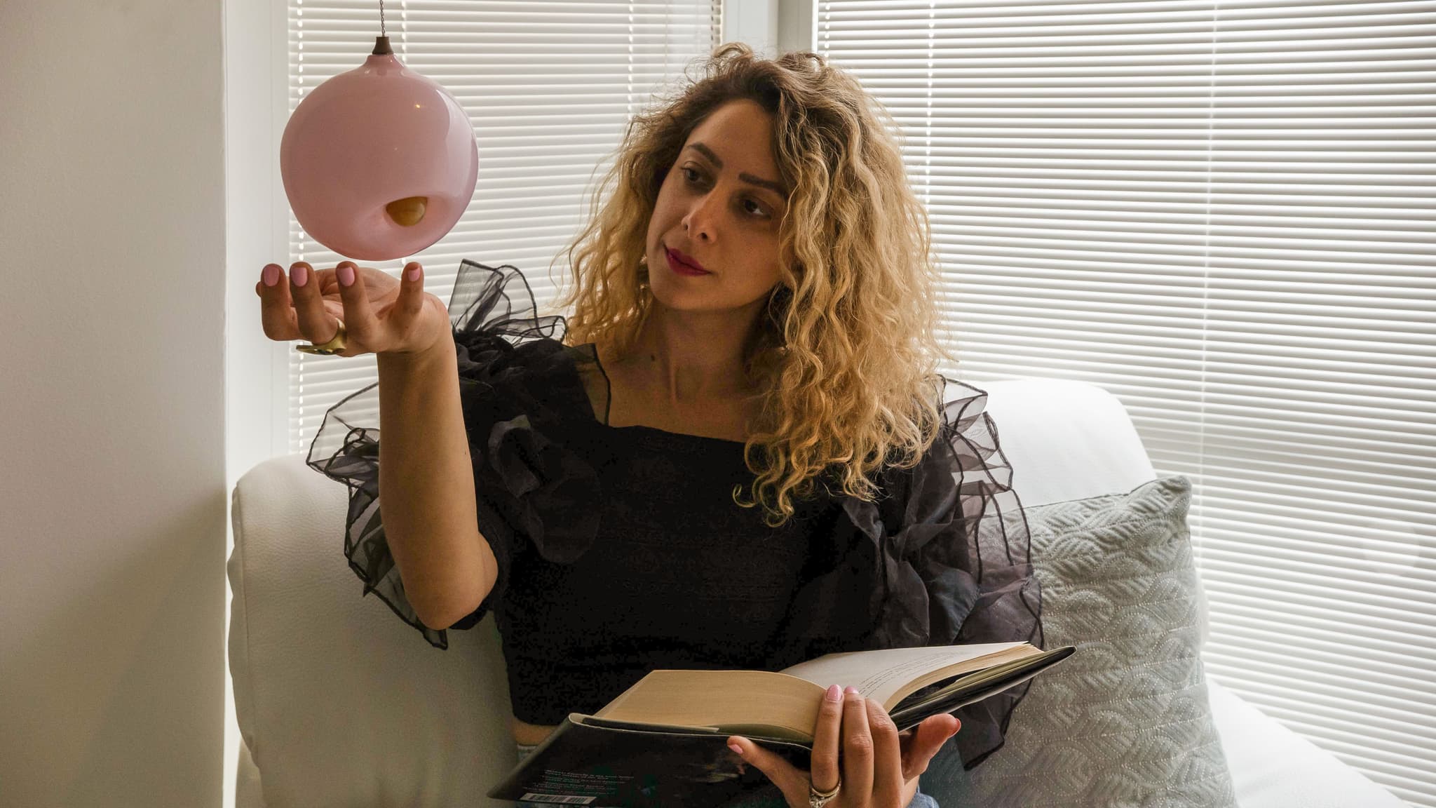 Fortune Glass Blown Pendant Light by Lameice Abu Aker (Photo credit: @Lameice Abu Aker)