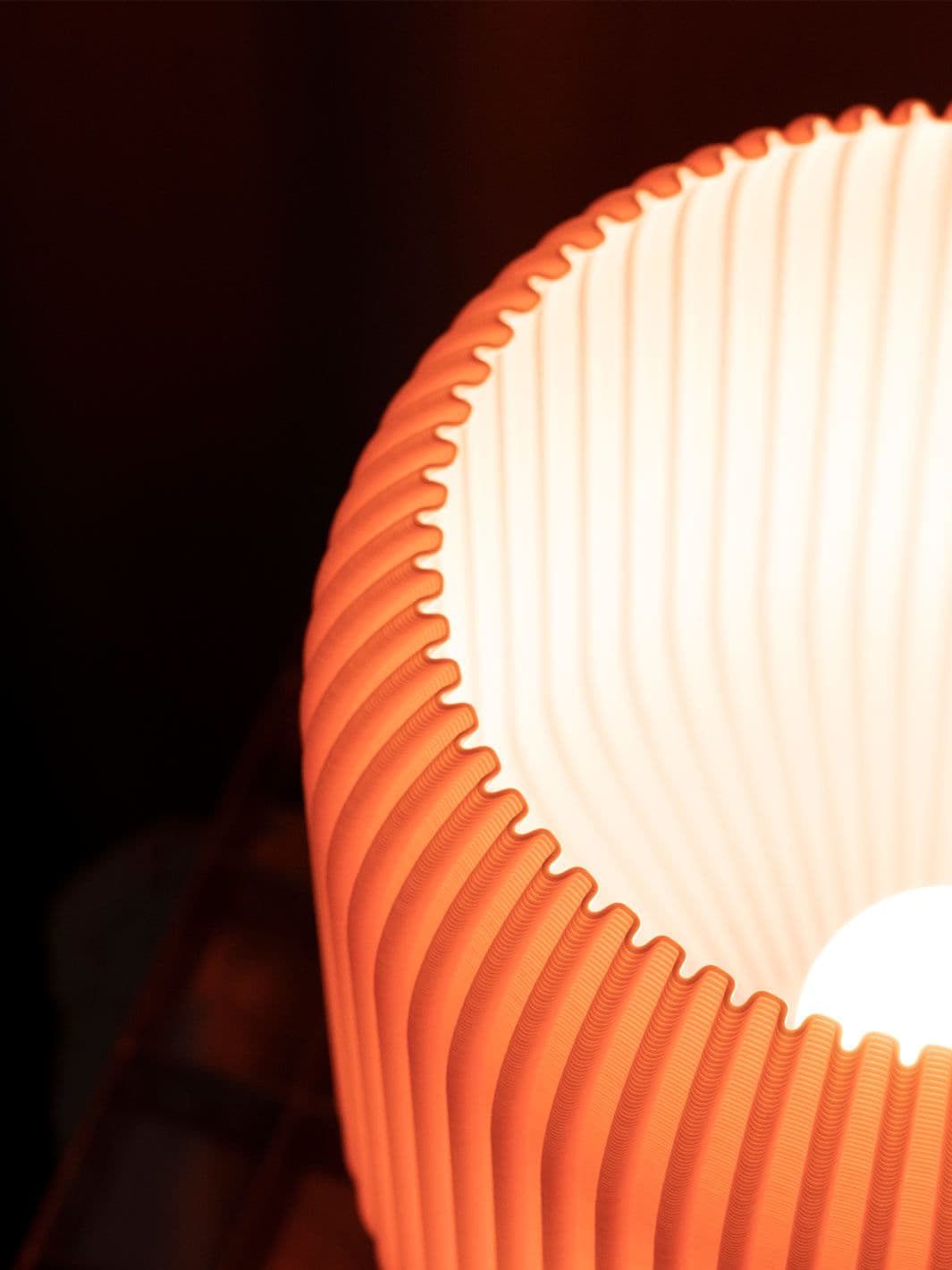 Closeup of The "Cozy Cleo" Table Lamp (Photo credit: @EveryOtherDay)