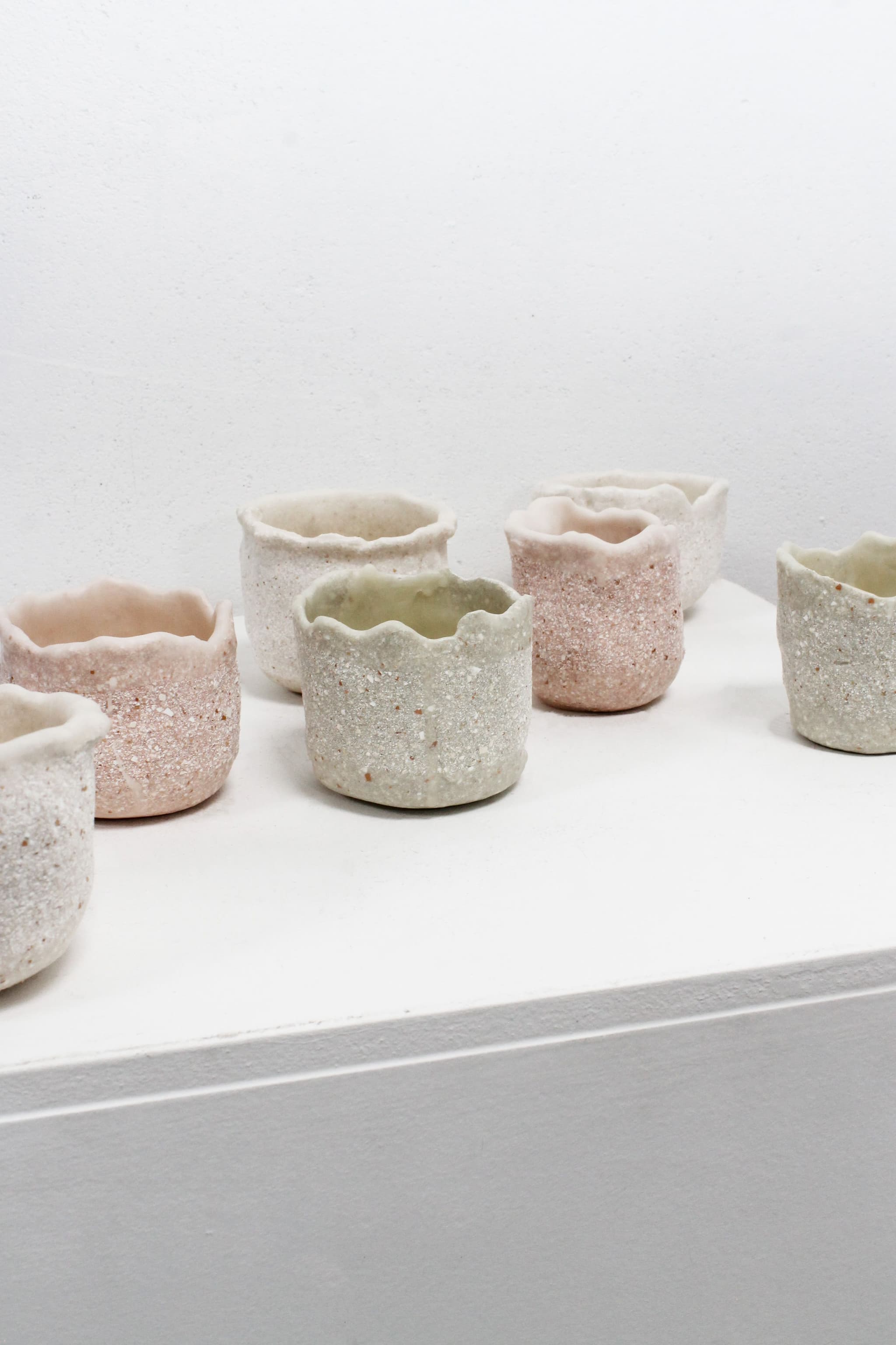 Eggshell Re-Planters. colourants, madder root, natural, chlorella
