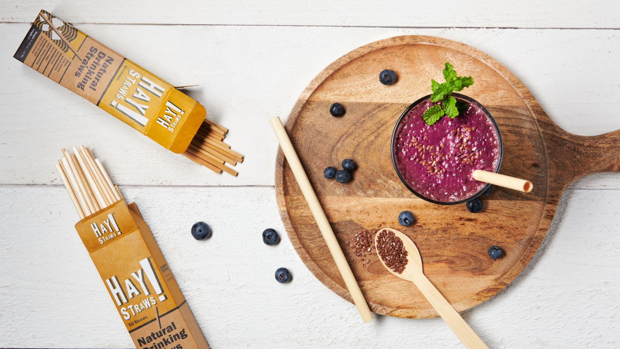 Grain & Grass: HAY! Straws eco cutlery choice