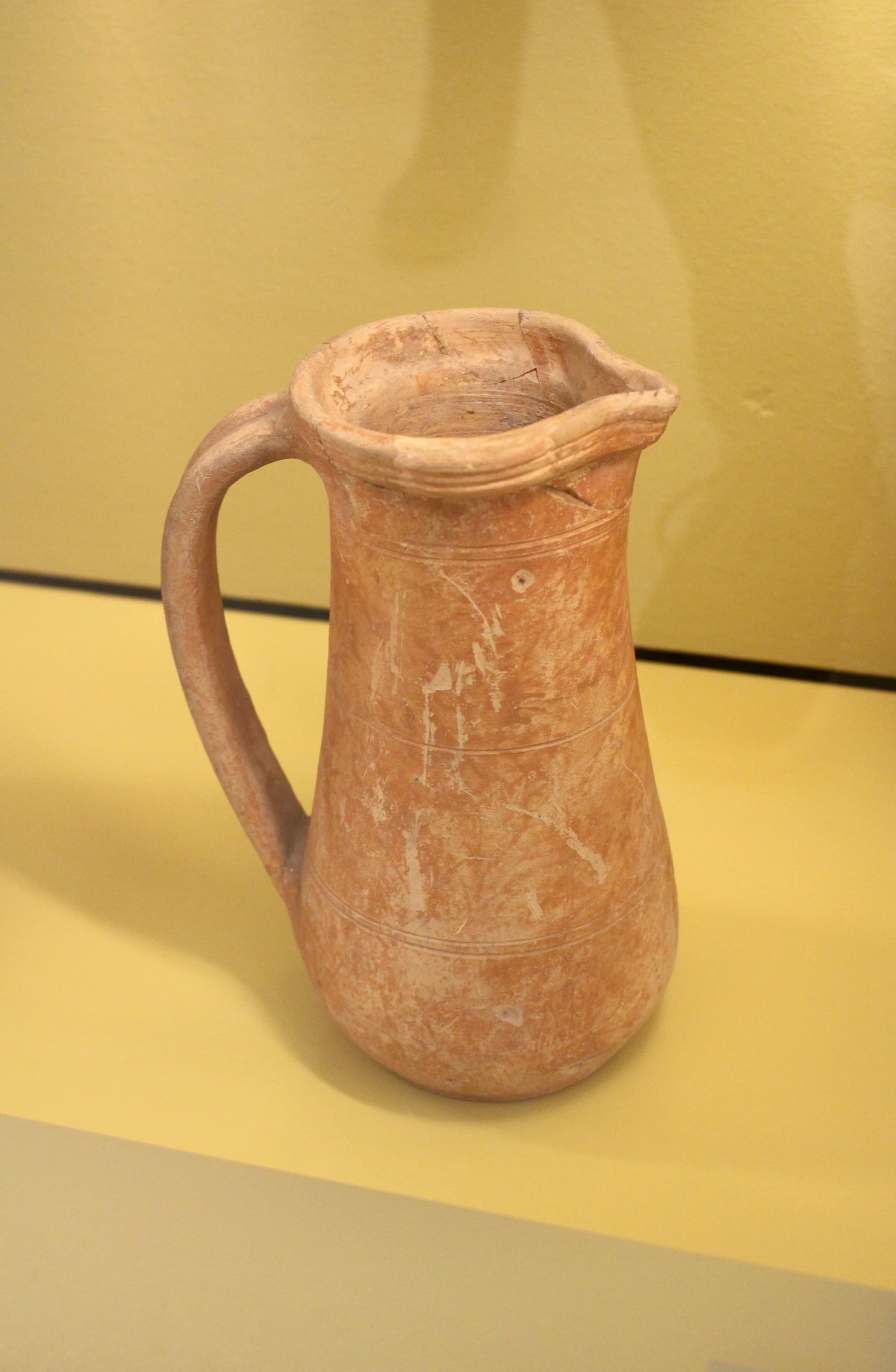 Example of roman jugs found at Nijmegen Valkhof museum