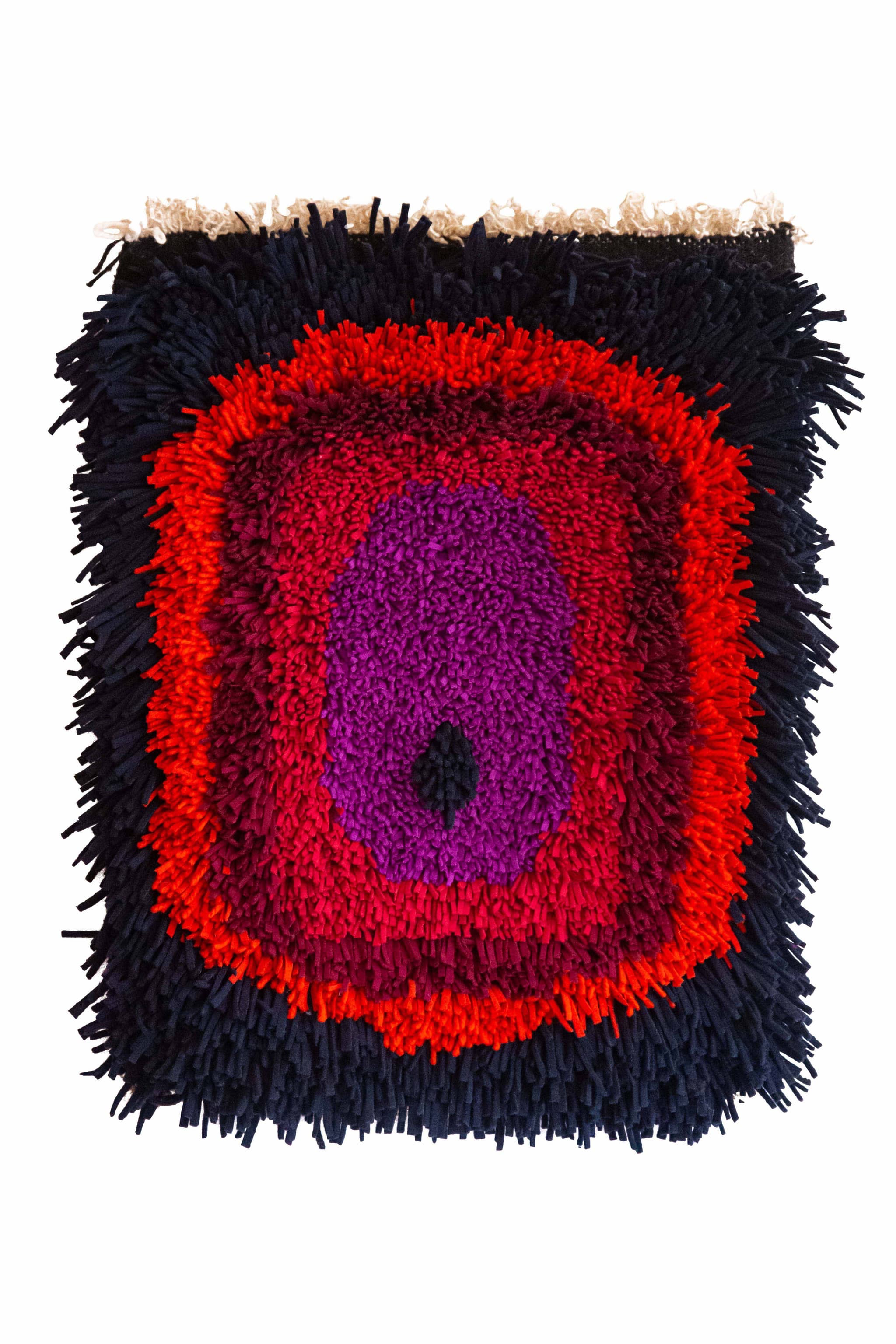 Tapestry as part of Mina's project: ONE SQUARE METER BERBER