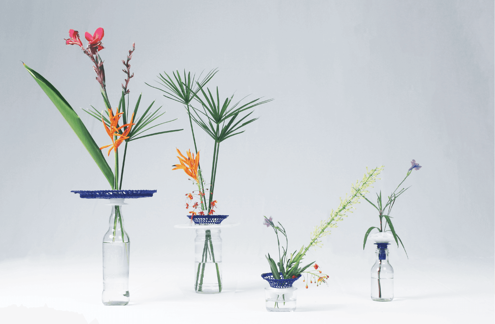 Vase: lacquer basketry & 3D print PLA mimic basketry