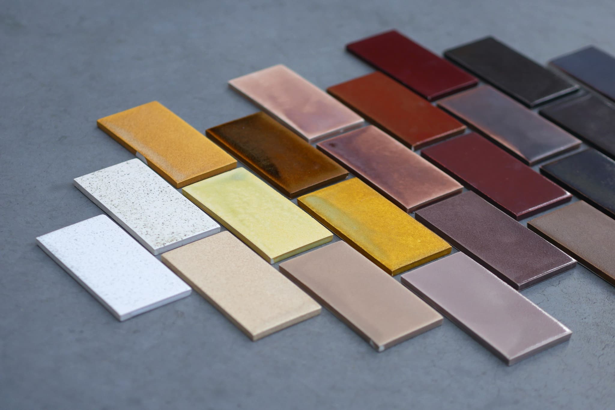 Ceramic tiles by Agne Kucerenkaite